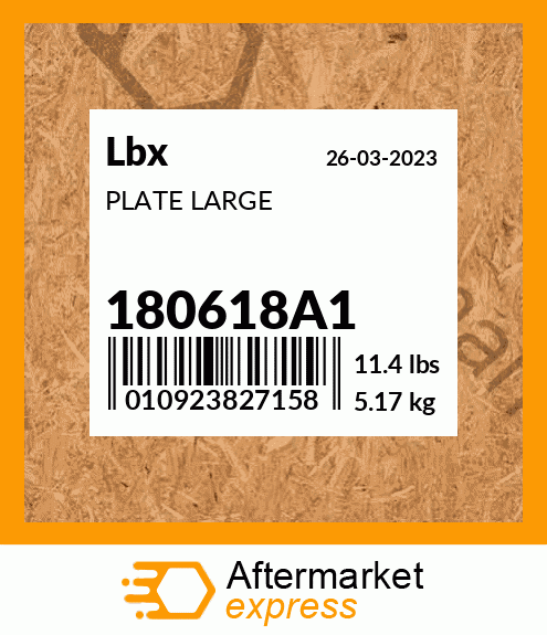 PLATE LARGE 180618A1