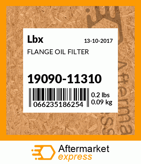 FLANGE OIL FILTER 19090-11310