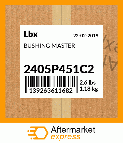BUSHING MASTER 2405P451C2