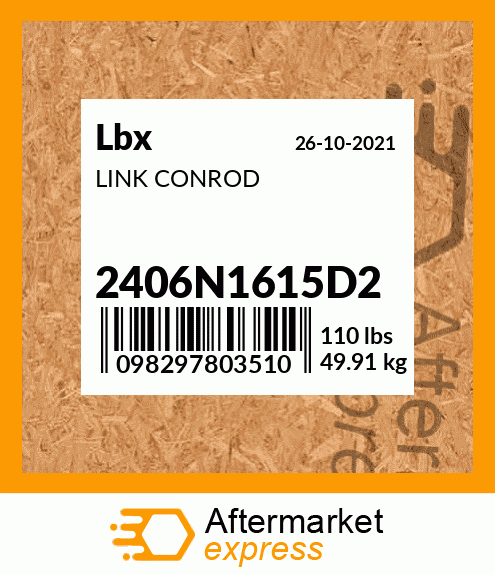 LINK CONROD 2406N1615D2