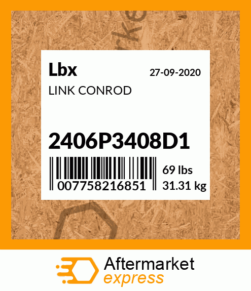 LINK CONROD 2406P3408D1