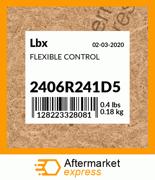 FLEXIBLE CONTROL 2406R241D5