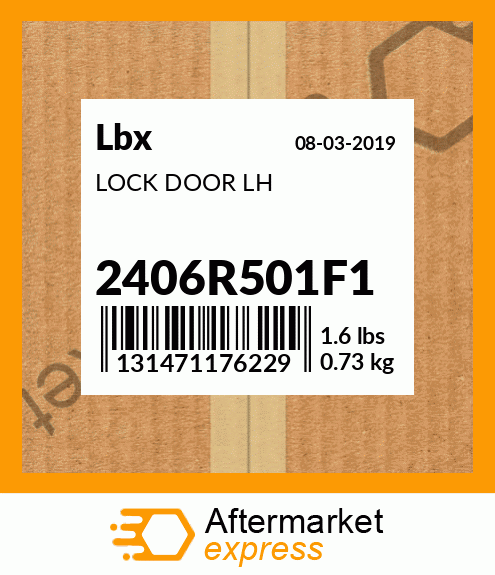 LOCK DOOR LH 2406R501F1