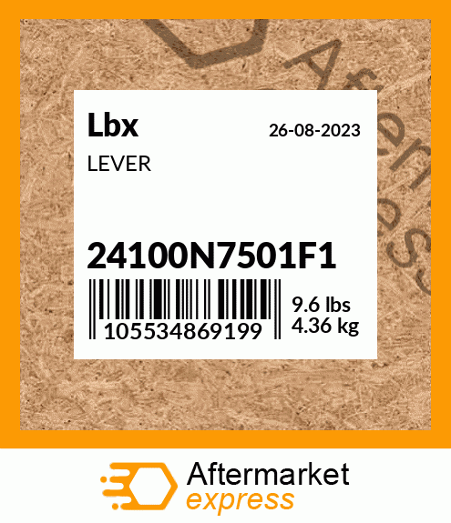 LEVER 24100N7501F1