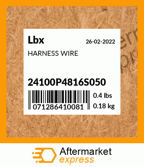 HARNESS WIRE 24100P4816S050