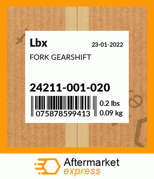 FORK GEARSHIFT 24211-001-020