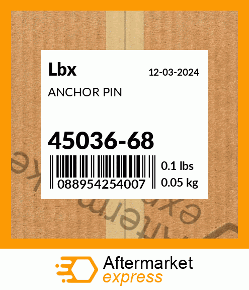 ANCHOR PIN 45036-68