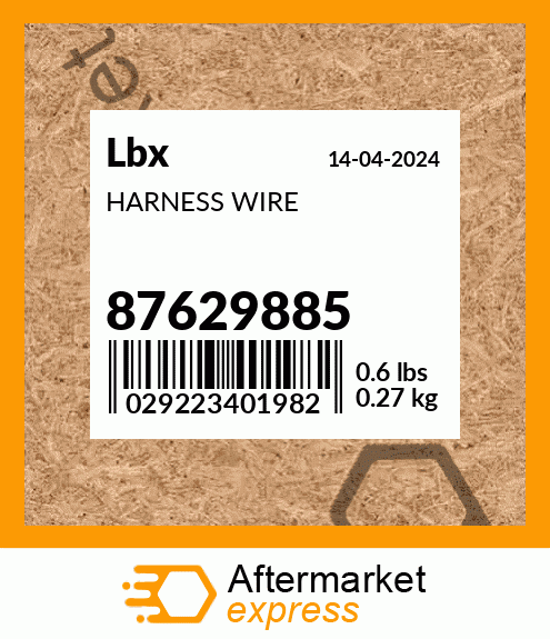 HARNESS WIRE 87629885