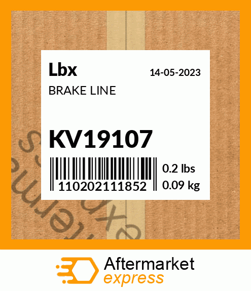BRAKE LINE KV19107