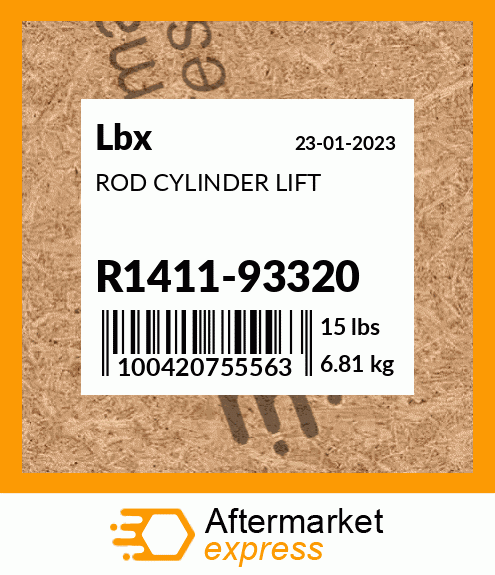 ROD CYLINDER LIFT R1411-93320