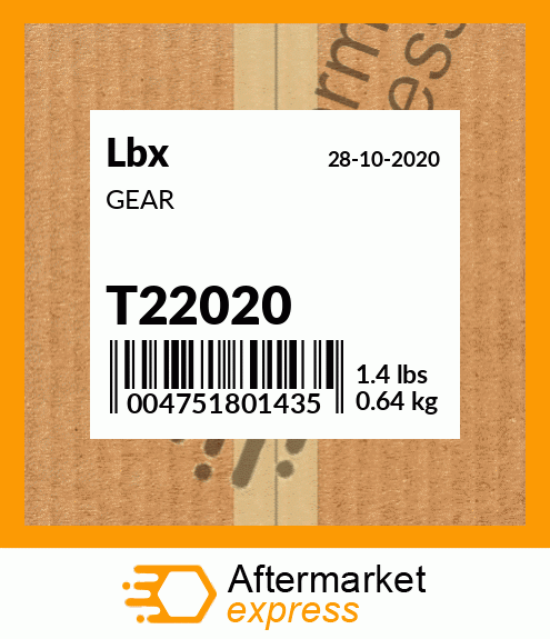 GEAR T22020