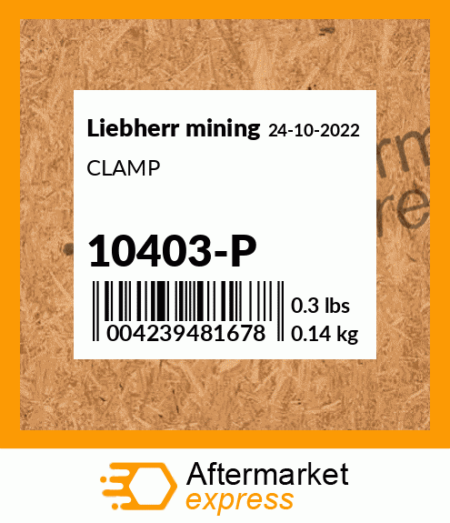 CLAMP 10403-P