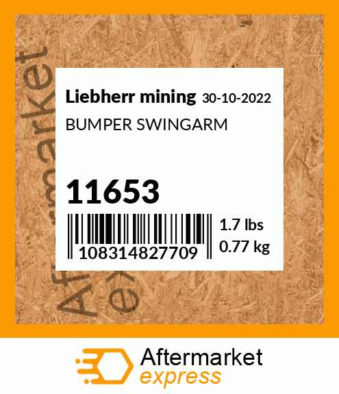 BUMPER SWINGARM 11653