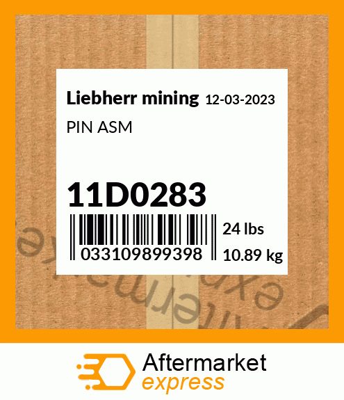 PIN ASM 11D0283