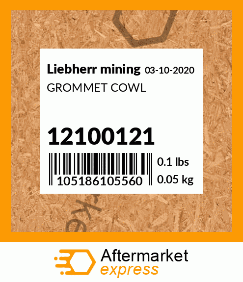 GROMMET COWL 12100121
