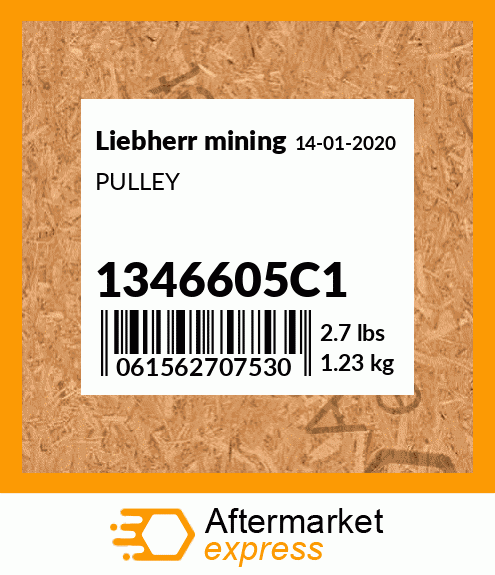 PULLEY 1346605C1