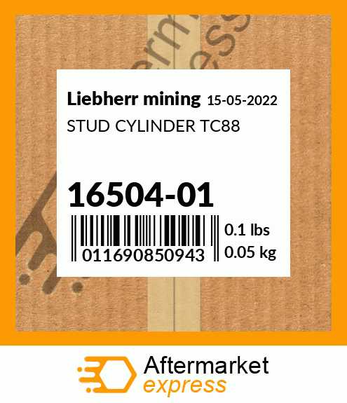 STUD CYLINDER TC88 16504-01