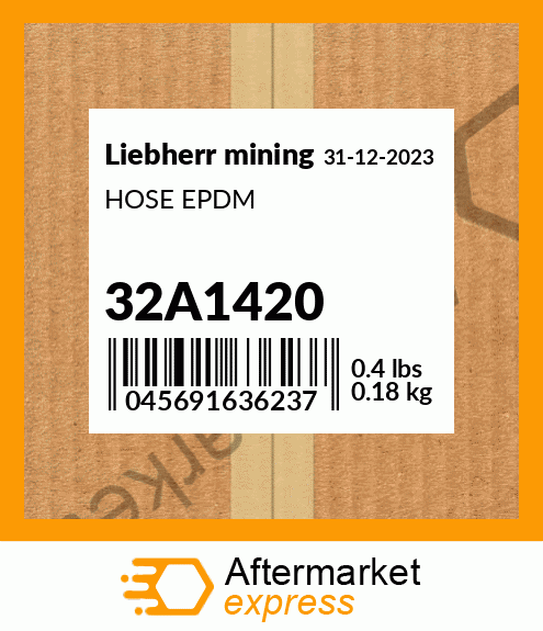 HOSE EPDM 32A1420