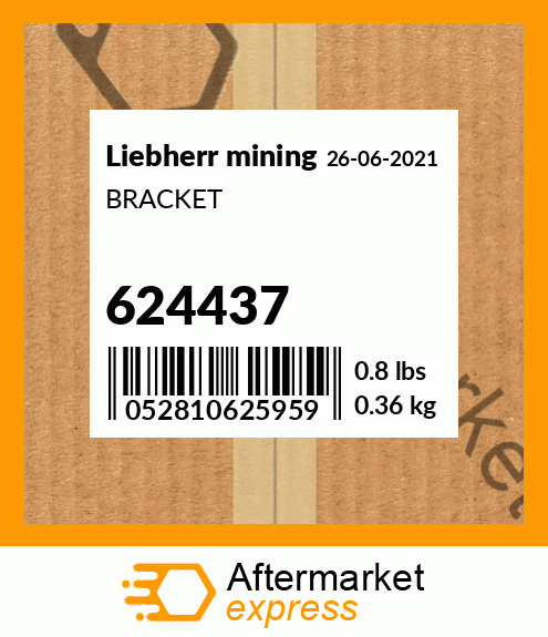BRACKET 624437