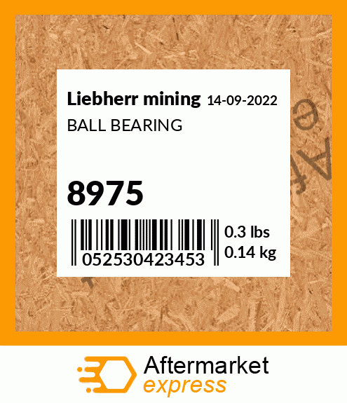 BALL BEARING 8975