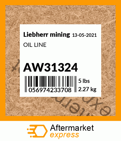 OIL LINE AW31324
