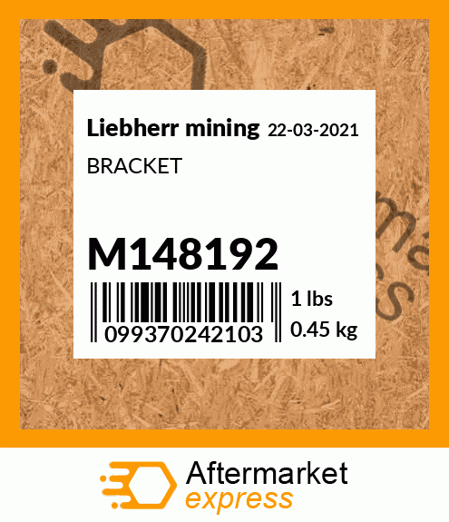 BRACKET M148192