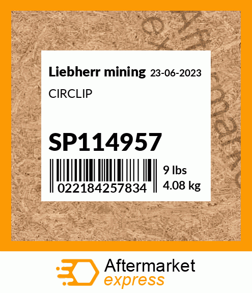 CIRCLIP SP114957