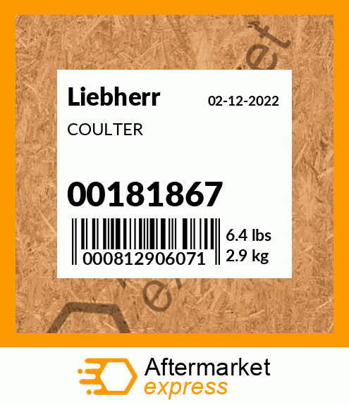 COULTER 00181867