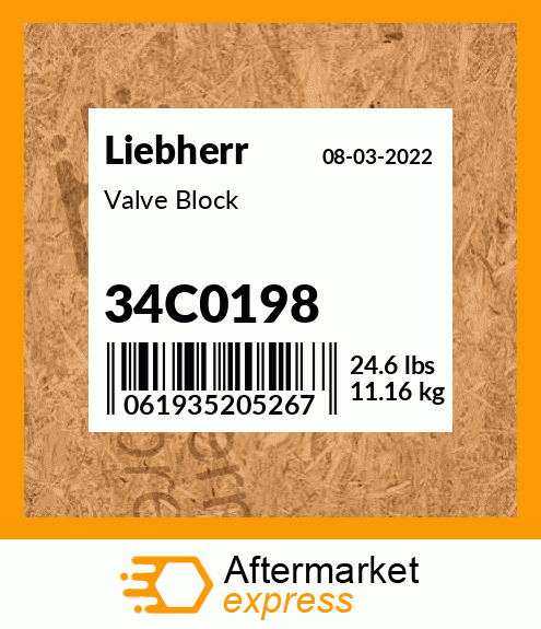 Valve Block 34C0198