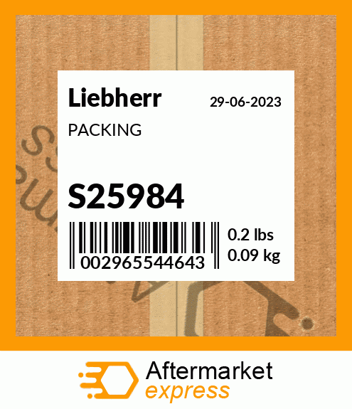PACKING S25984