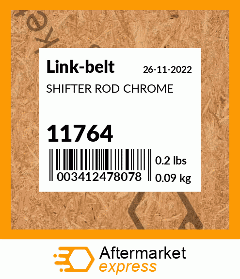 SHIFTER ROD CHROME 11764