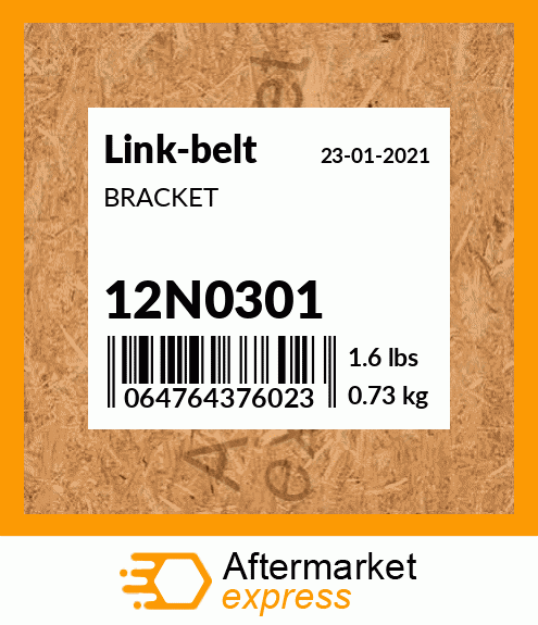 BRACKET 12N0301