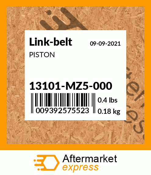 PISTON 13101-MZ5-000