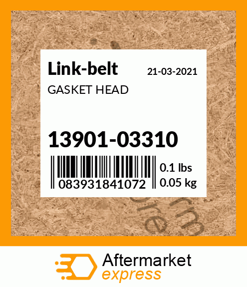 GASKET HEAD 13901-03310