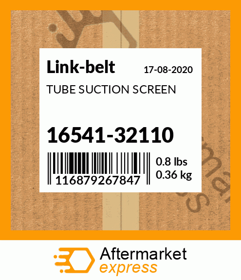 TUBE SUCTION SCREEN 16541-32110
