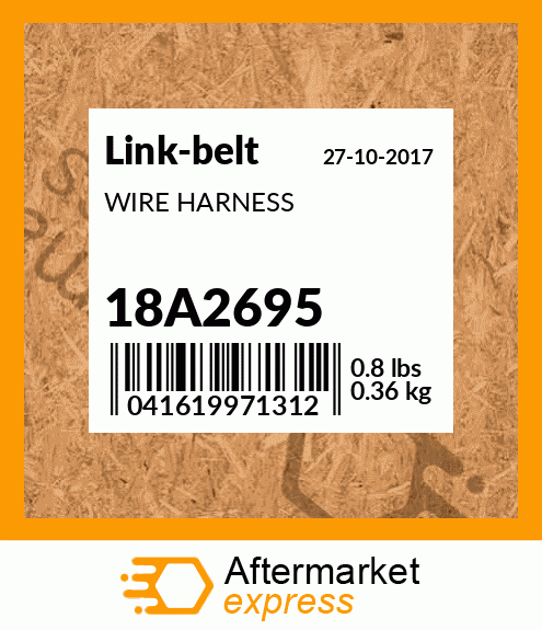WIRE HARNESS 18A2695