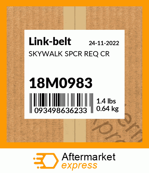 SKYWALK SPCR REQ CR 18M0983
