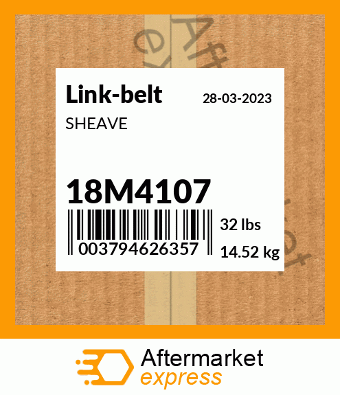 SHEAVE 18M4107