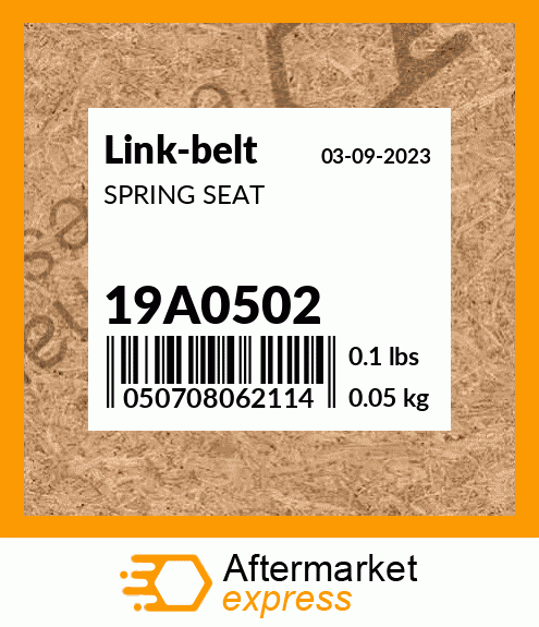 SPRING SEAT 19A0502