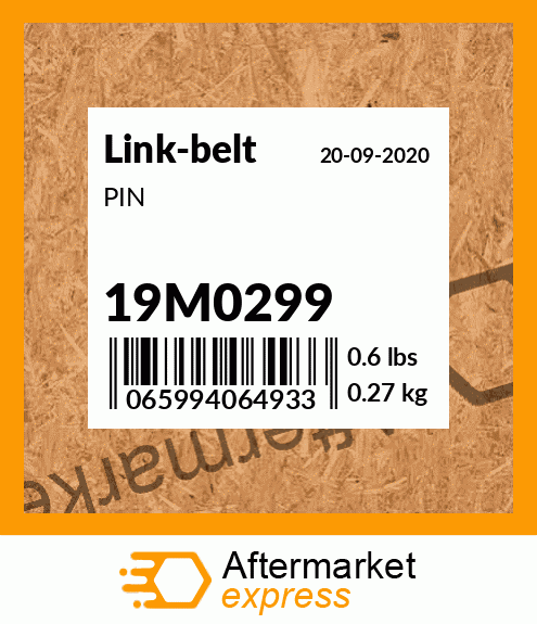 PIN 19M0299