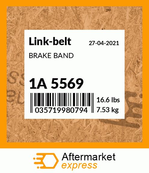 BRAKE BAND 1A 5569