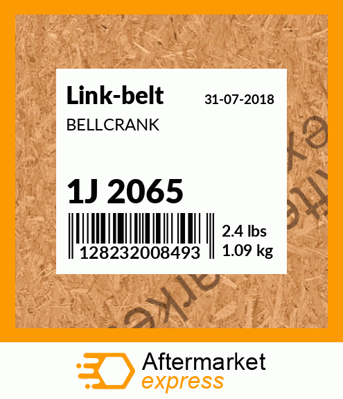 BELLCRANK 1J 2065