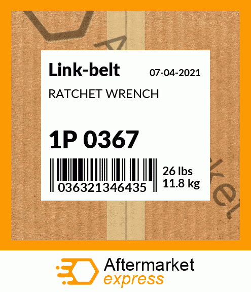 RATCHET WRENCH 1P 0367