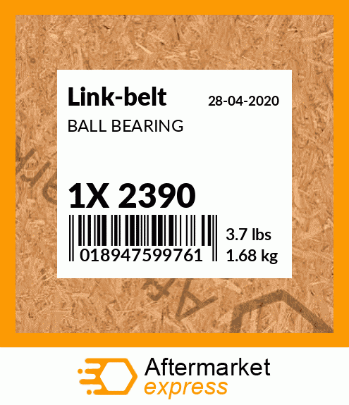 BALL BEARING 1X 2390