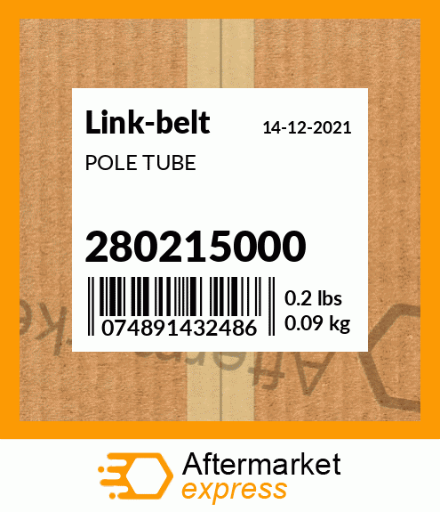 POLE TUBE 280215000