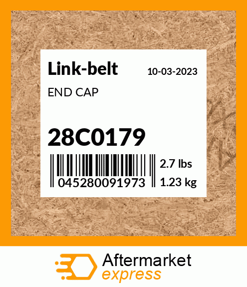 END CAP 28C0179