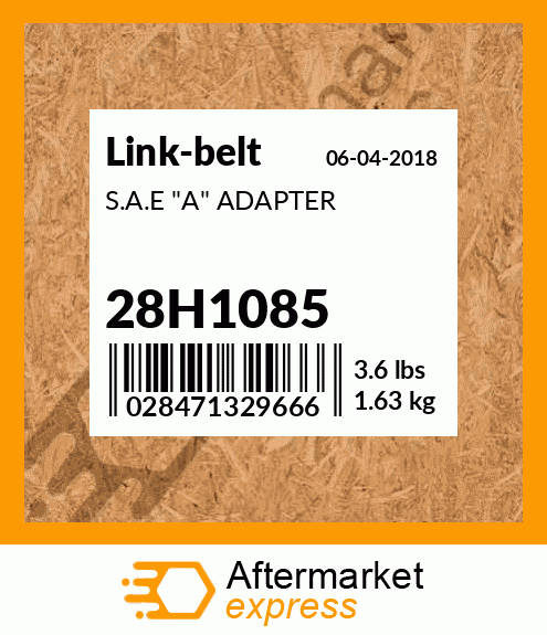 S.A.E "A" ADAPTER 28H1085