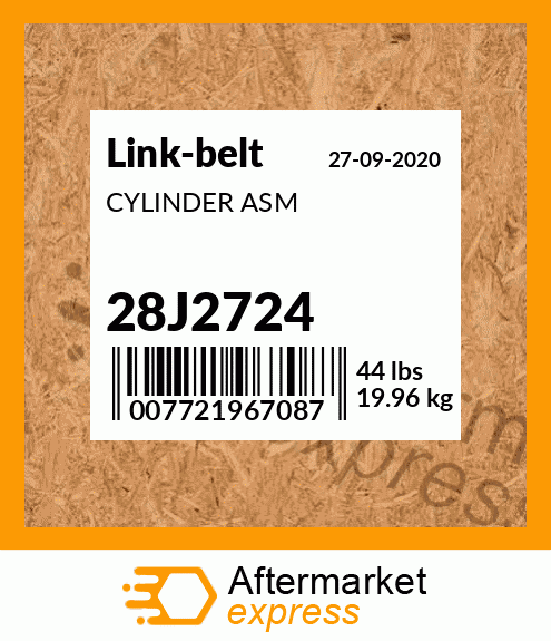 CYLINDER ASM 28J2724
