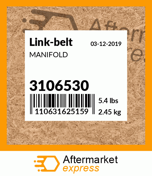 MANIFOLD 3106530