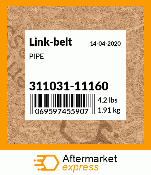 PIPE 311031-11160